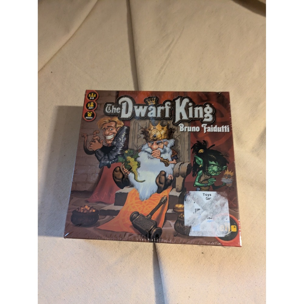 2015 The Dwarf King Card Game Bruno Faidutti IELLO Factory Sealed New